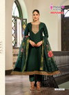 Hansika Vol 4 By Mystic 9 Fancy Fabric Kurti With Bottom Dupatta Online Wholesale